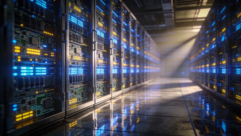 Servers inside a data center | Illustration: Anattawut/Dreamstime