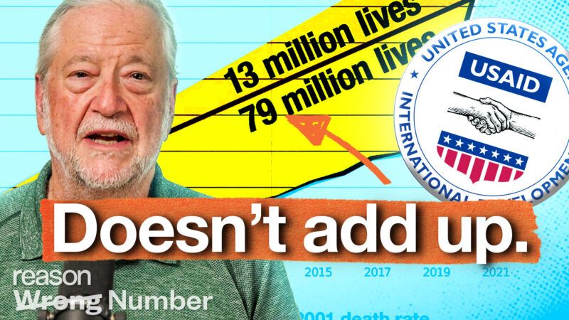 Aaron Brown talks about how many lives USAID saved | Illustration: Adani Samat