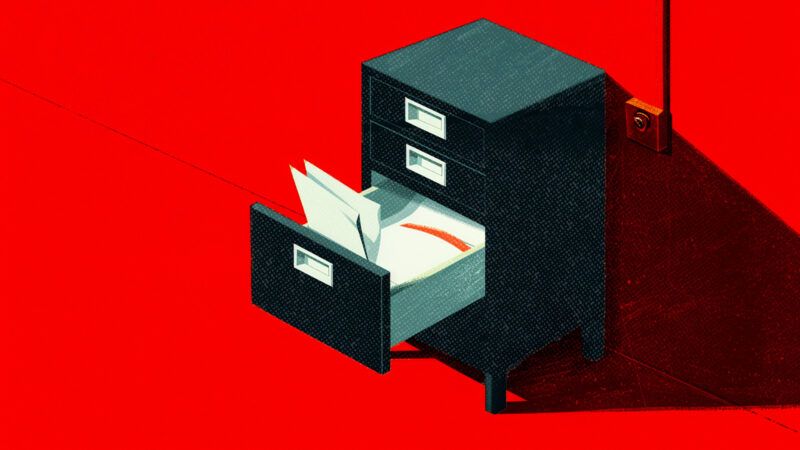 An open file cabinet with papers inside | Illustration: Midjourney