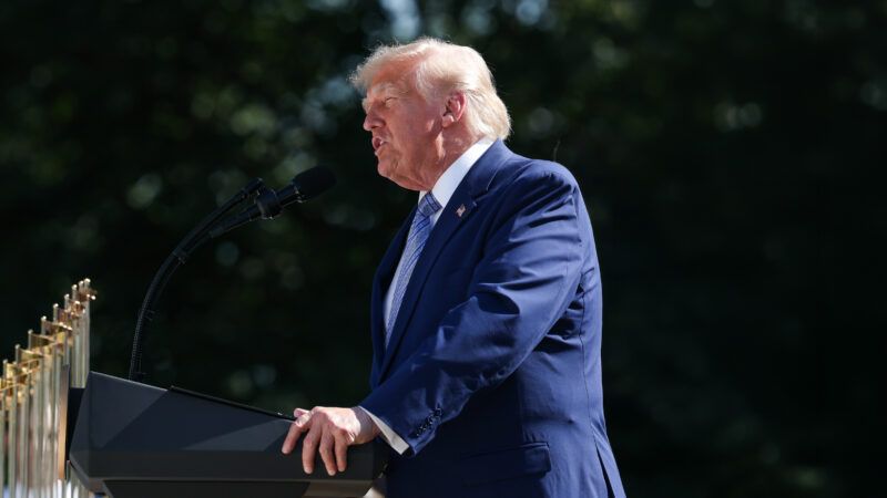 President Trump speaking | Samuel Corum - via CNP/Polaris/Newscom