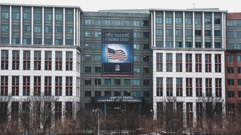 The U.S. Department of Transportation headquarters building in Washington, D.C. | Andrew Leyden/ZUMAPRESS/Newscom