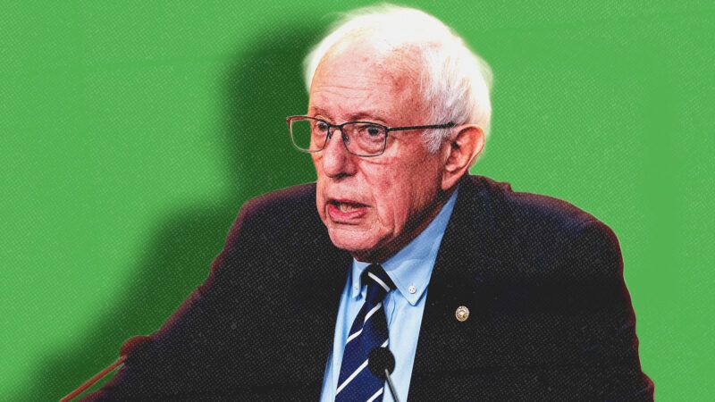 Bernie Sanders | Illustration: Andrew Thomas-CNP/CNP/Polaris/Newscom