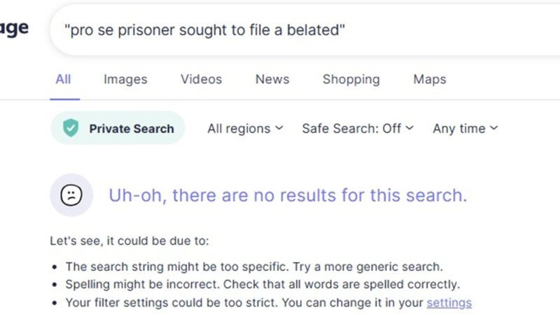 StartpageProSePrisoner