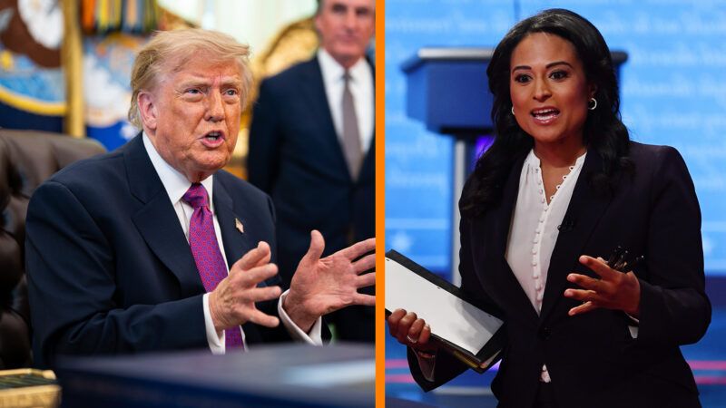 President Donald Trump and Kristen Welker | Illustration: CNP/AdMedia/SIPA/Al Drago/UPI/Newscom