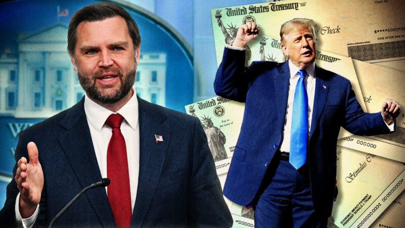J.D. Vance and Donald Trump | Photo: Pool/ABACA/BONNIE CASH/UPI/Newscom. Illustration: Pauras Chaudhari/Dreamstime/Fatima Ruiz