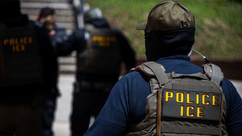 ICE agent | Benjamin Hanson/Middle East Images/StringersHub/Sipa USA/Newscom