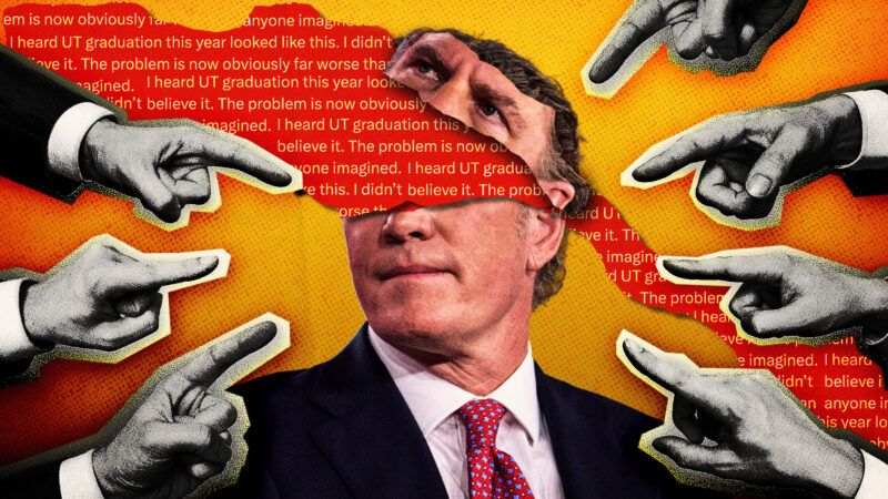 Fingers pointed at Bo French, with text of his tweet in the background | Dominic Gwinn/ZUMAPRESS/Newscom/Vchalup/Dreamstime/borfrench/X/Fatima Ruiz.