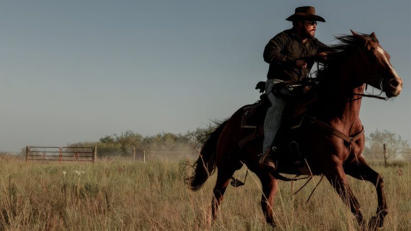 A man riding a horse | <em>Dutton Ranch</em>/Paramount+
