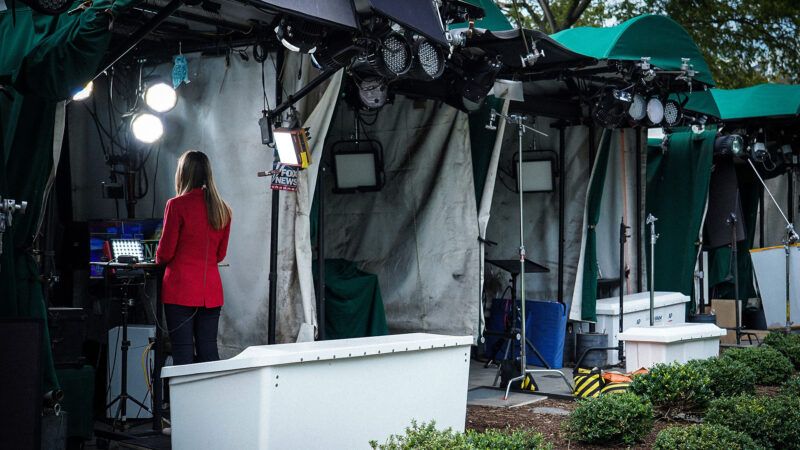 Reporters at the White House | Leigh Vogel/UPI/Newscom
