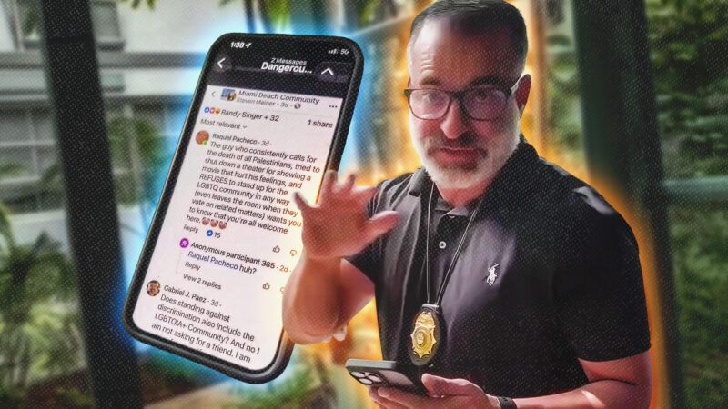 Miami Beach police officer | Villgecrazylady/X