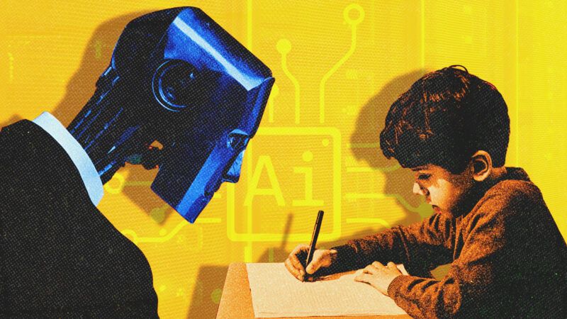 A robot teacher | Illustration: Funtap P/Dreamstime/Midjourney