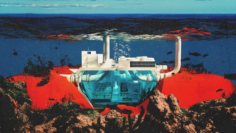 An illustration of an underwater data center | Illustration: Midjourney