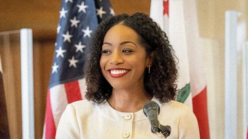 California Controller Malia Cohen at her inauguration | California State Controller's Office