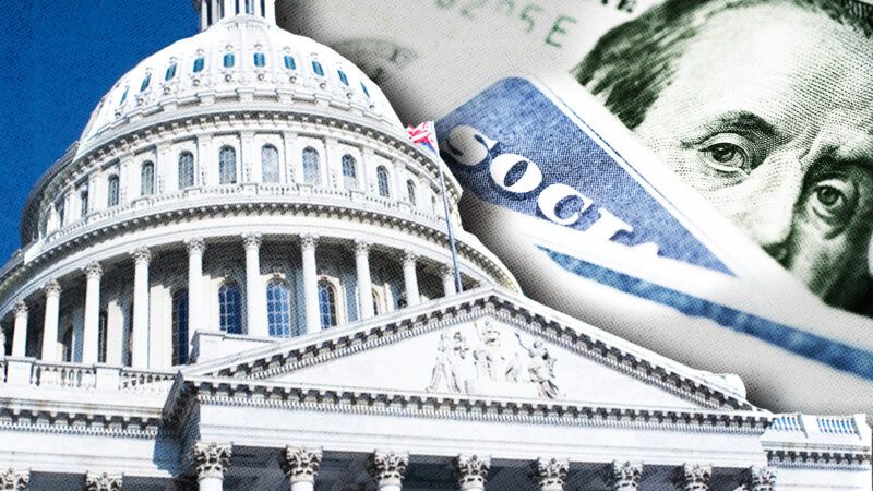 Capitol Building, with a Social Security card in the background | Robwilson39/Lane Erickson/Dreamstime