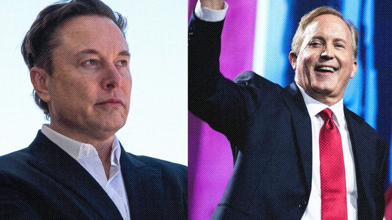 Musk-Paxton | BONNIE CASH/UPI/Newscom/Wikimedia Commons