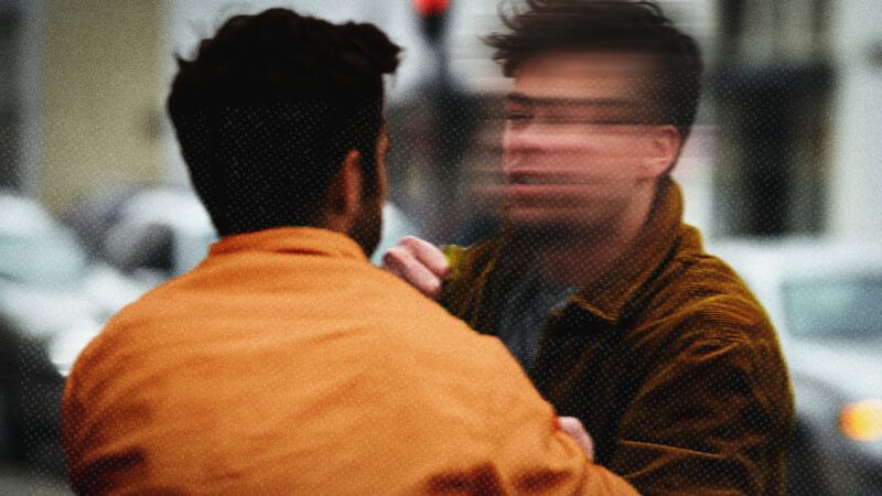 Two men at odds, one with a blurry face | Illustration: Midjourney