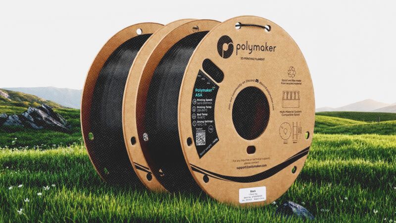 Spools of Polymaker filament | Polymaker/Facebook
