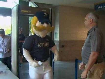 Metal Detectors Become One More Reason to Get to the Ballpark