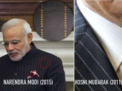 Indian PM Modi Changes More Outfits than Michelle for Barack