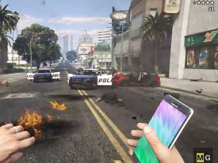 Samsung Takes Down 'Grand Theft Auto' Exploding Phone  Video