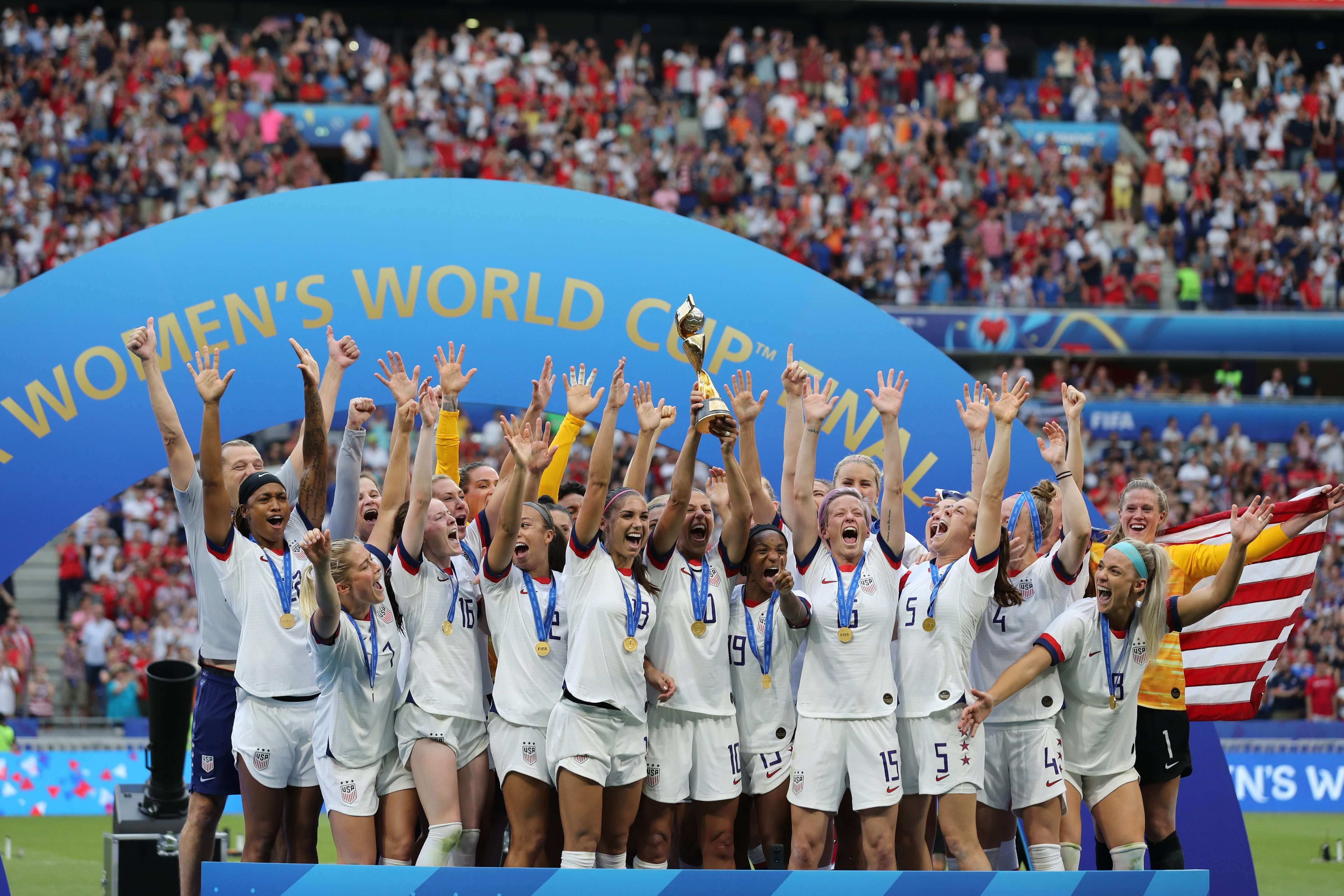 The U.S. men's and women's soccer teams will be paid equally under a new  deal : NPR