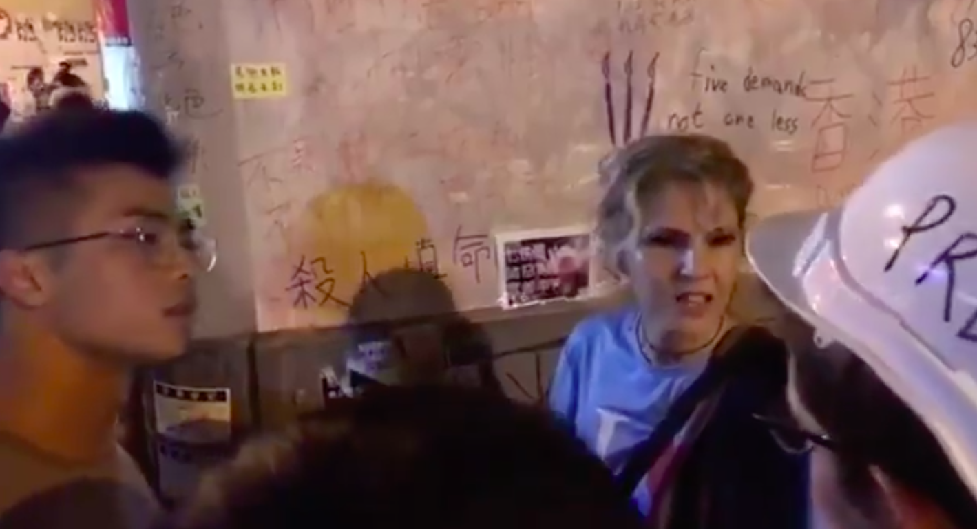 American Woman Tells Hongkongers Safety Is More Important Than Freedom 