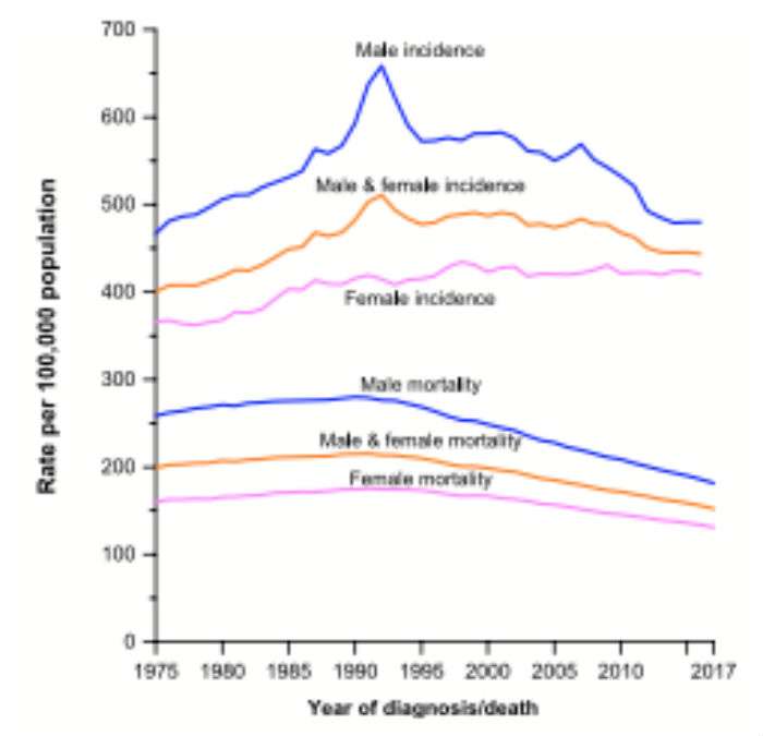 The Largest Single Year Drop In Us Cancer Death Rate Ever Recorded