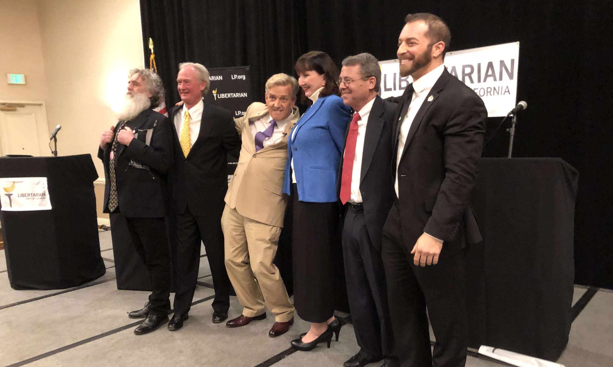 Libertarian Presidential Candidates Champion 'Open Borders'