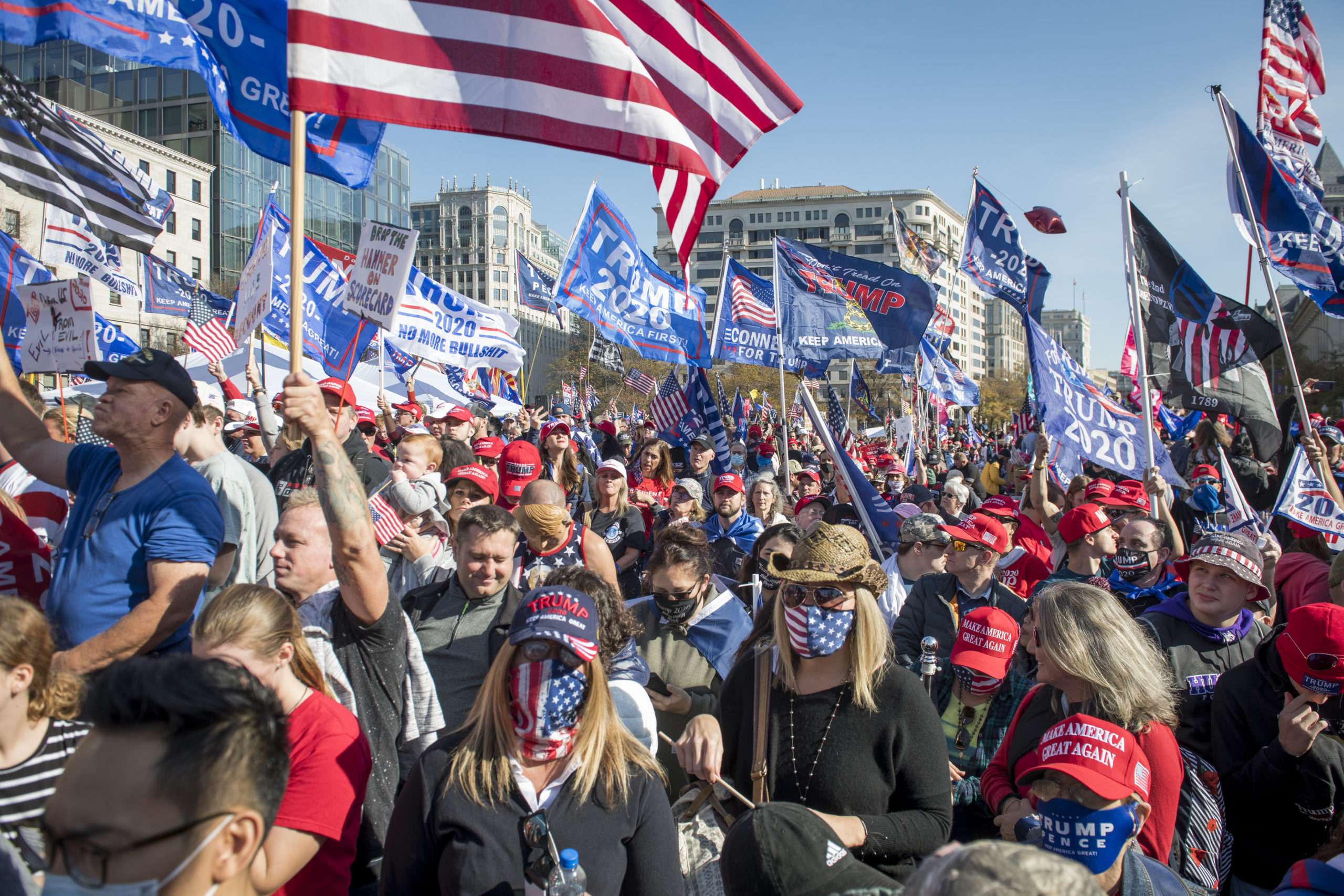 Washington Rally Supporters Does It Matter How Many Trump Supporters Came to Washington on Saturday?