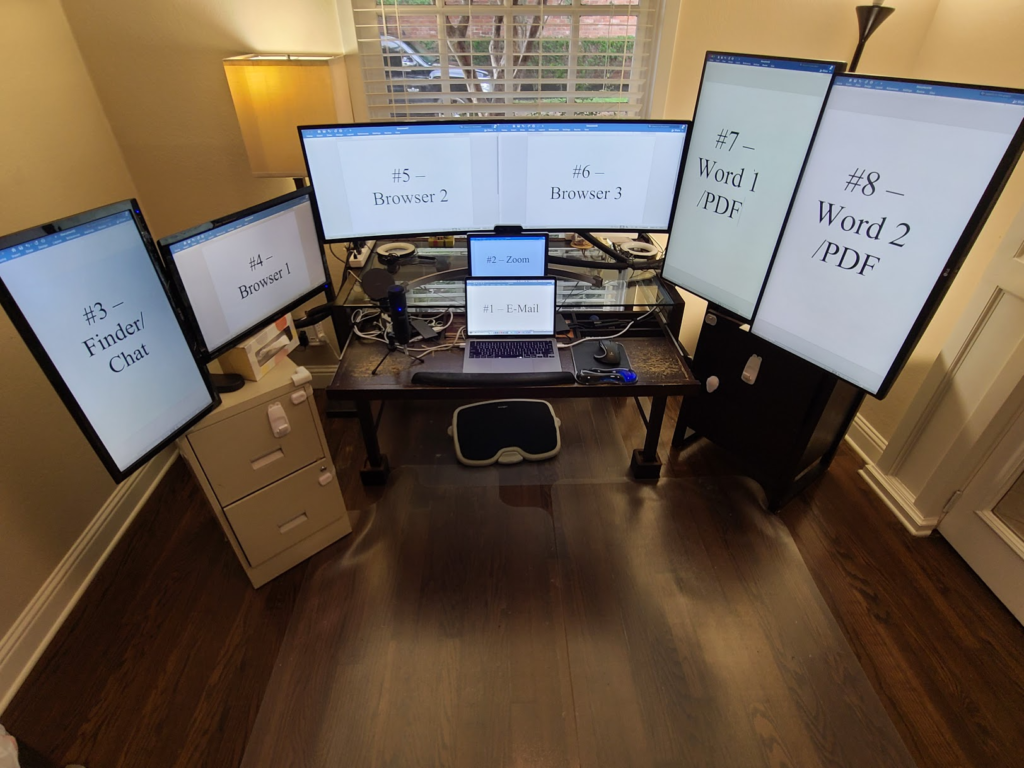 My New Eight-Display Workstation with 4K and UltraWide Monitors