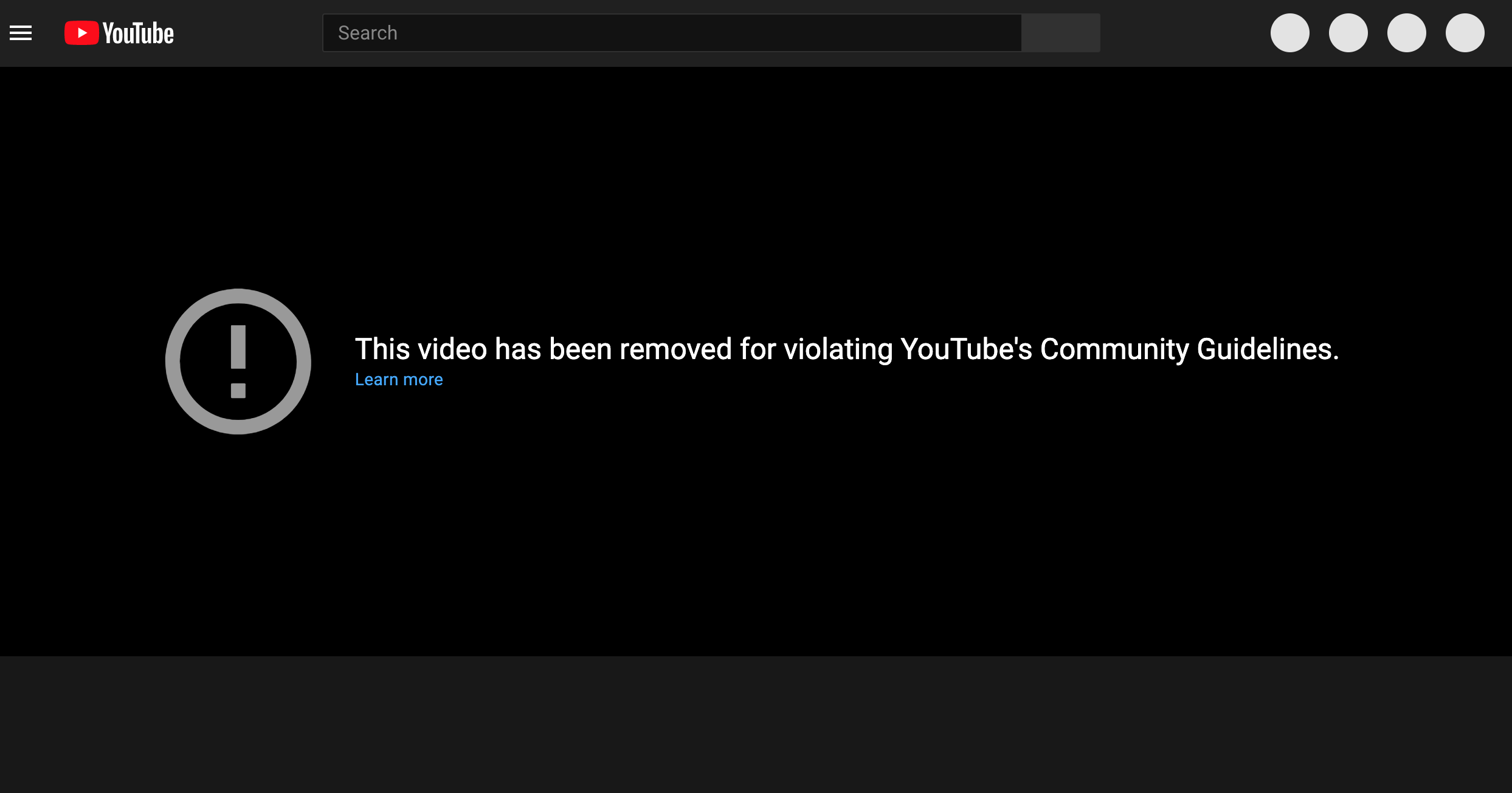 Why Did YouTube Remove This Reason Video 