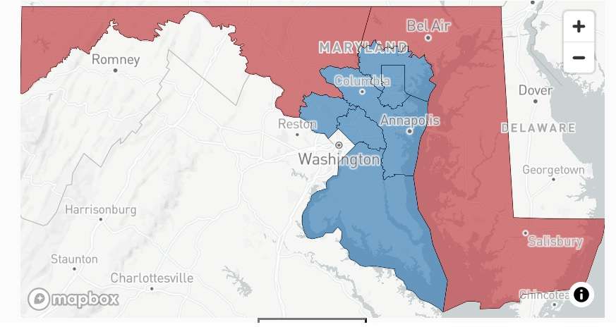 Maryland Democrats Hate Gerrymandering So Much Theyre Trying To Eliminate The States Lone 7928