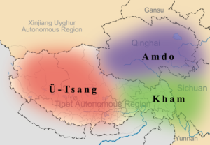 Tibet provinces