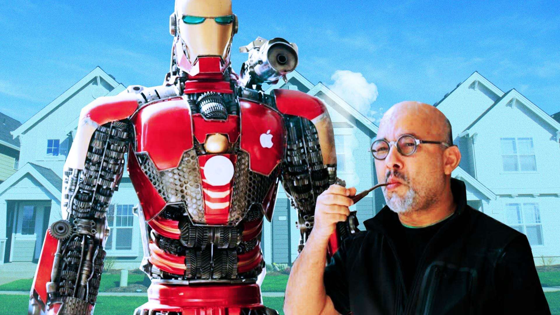Meet Newton Howard, the Brain Scientist Who Put Giant Transformers in Front of His D.C. Home