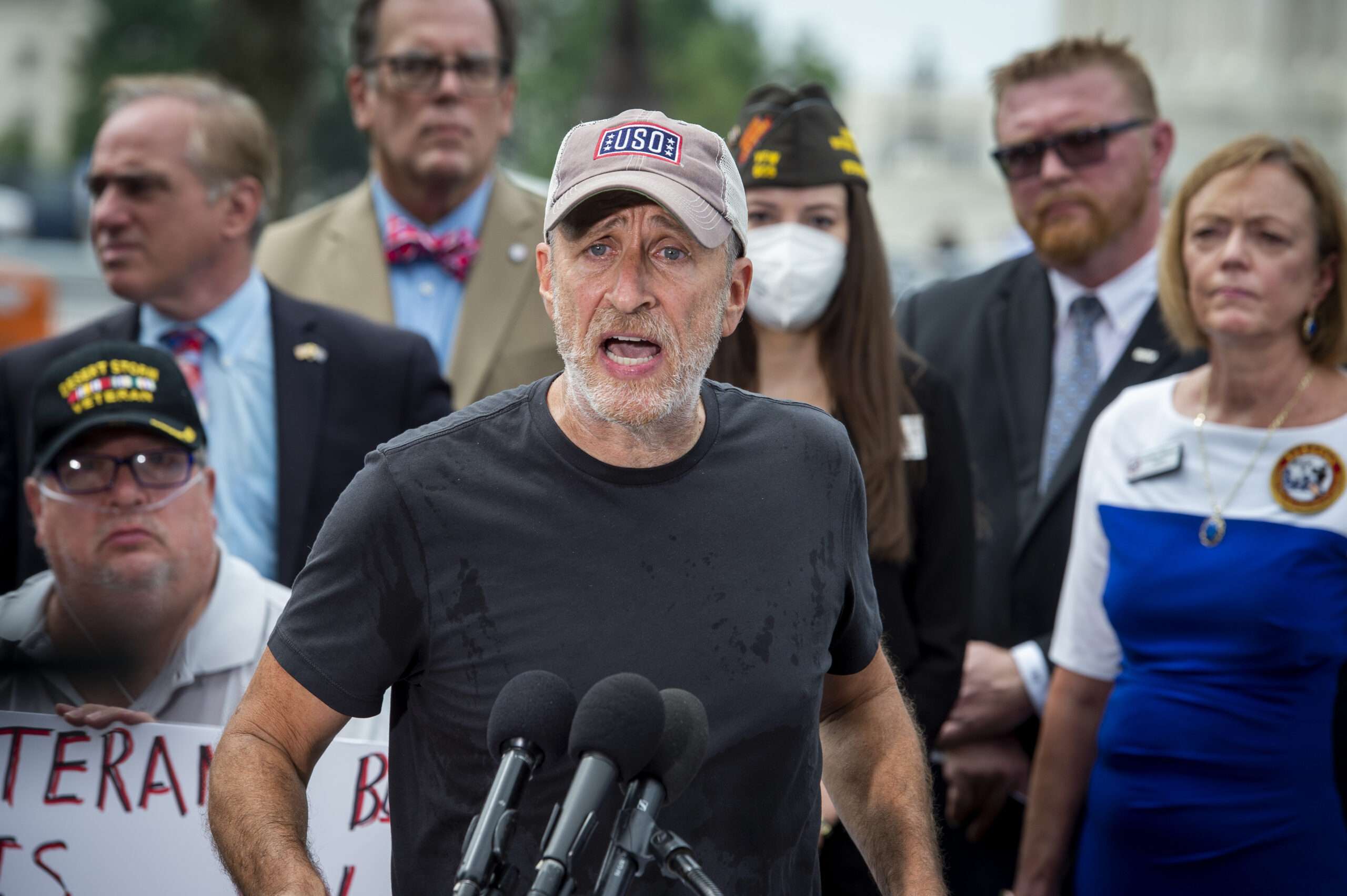 Jon Stewart Furious With GOP Over Minor Amendments To Veterans' Bill