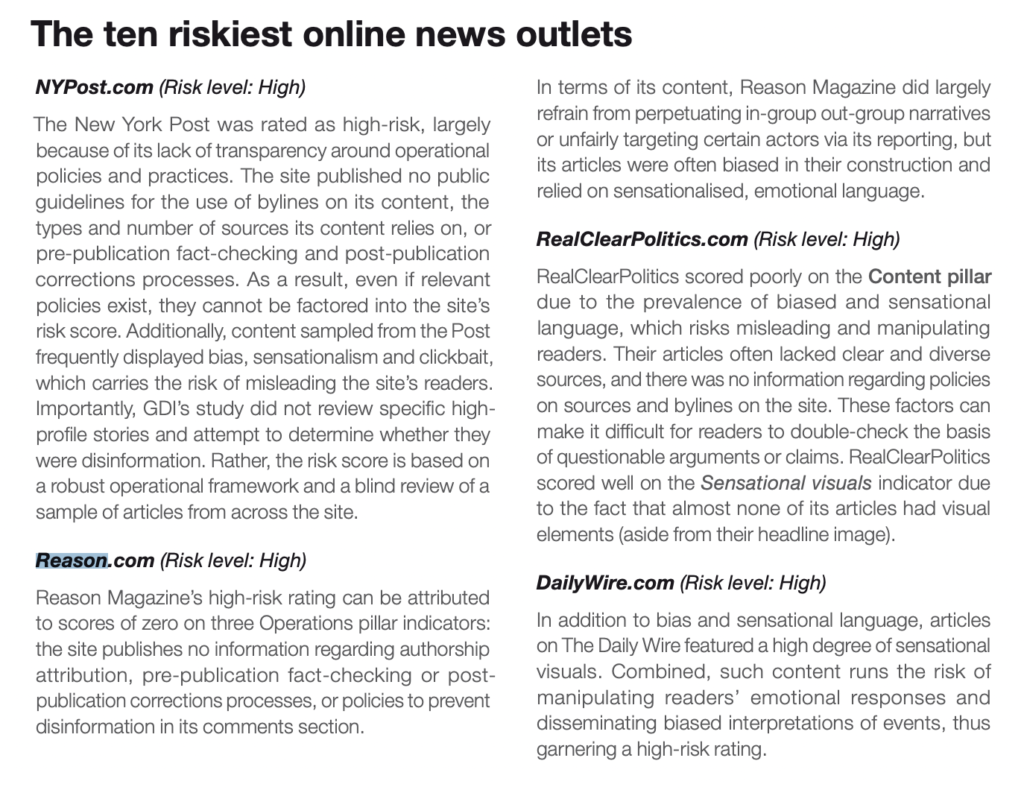 Global Disinformation Index