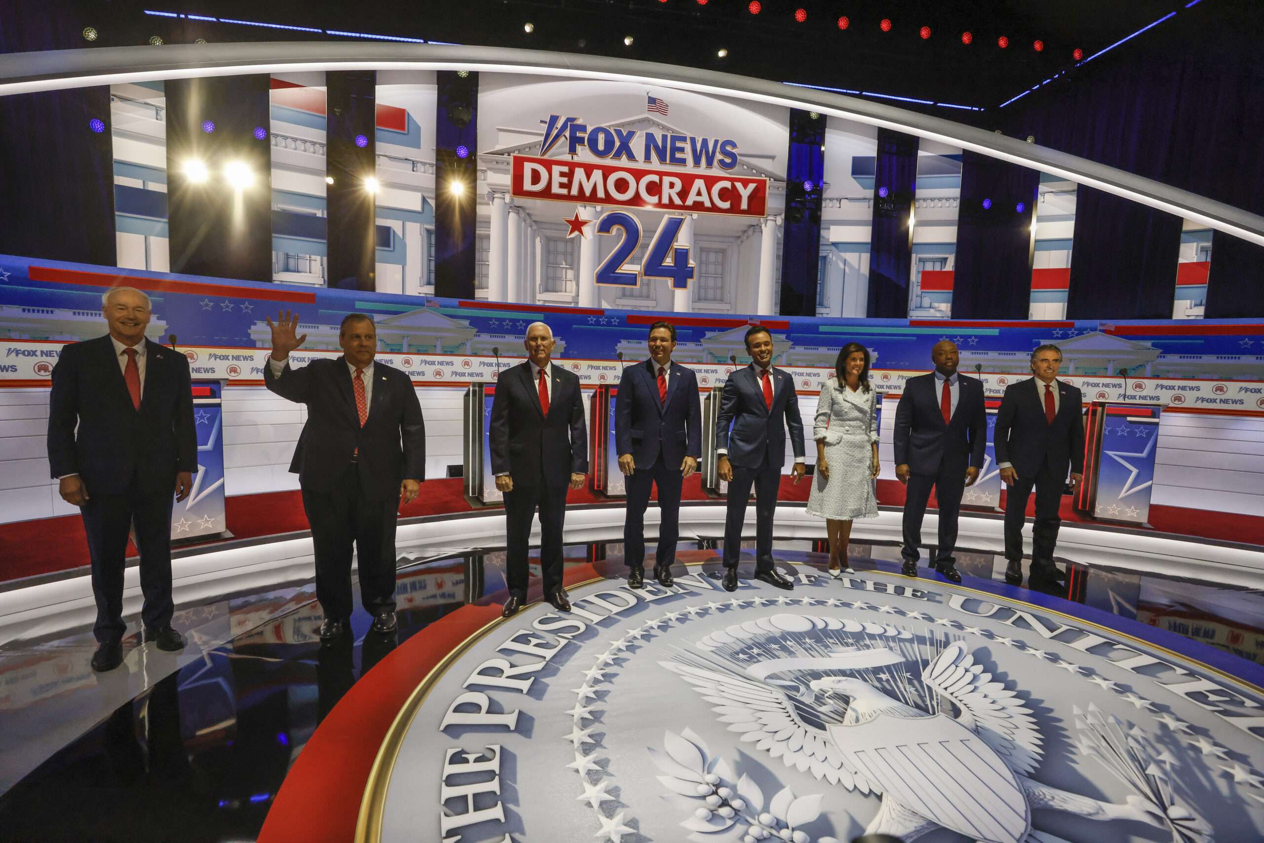 2024 GOP Candidates Spar Over National Abortion Ban at First Debate