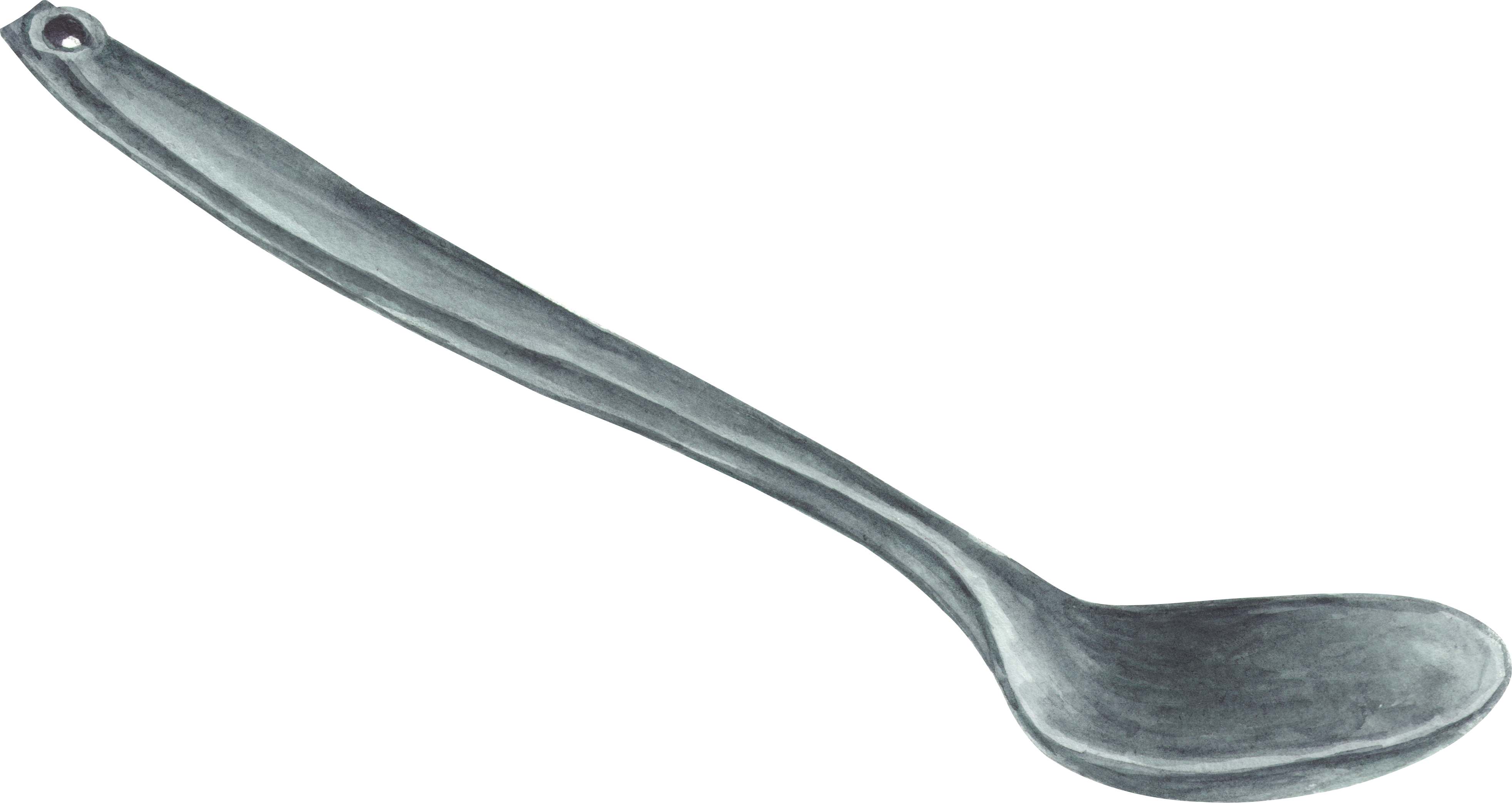 Plastic spoon