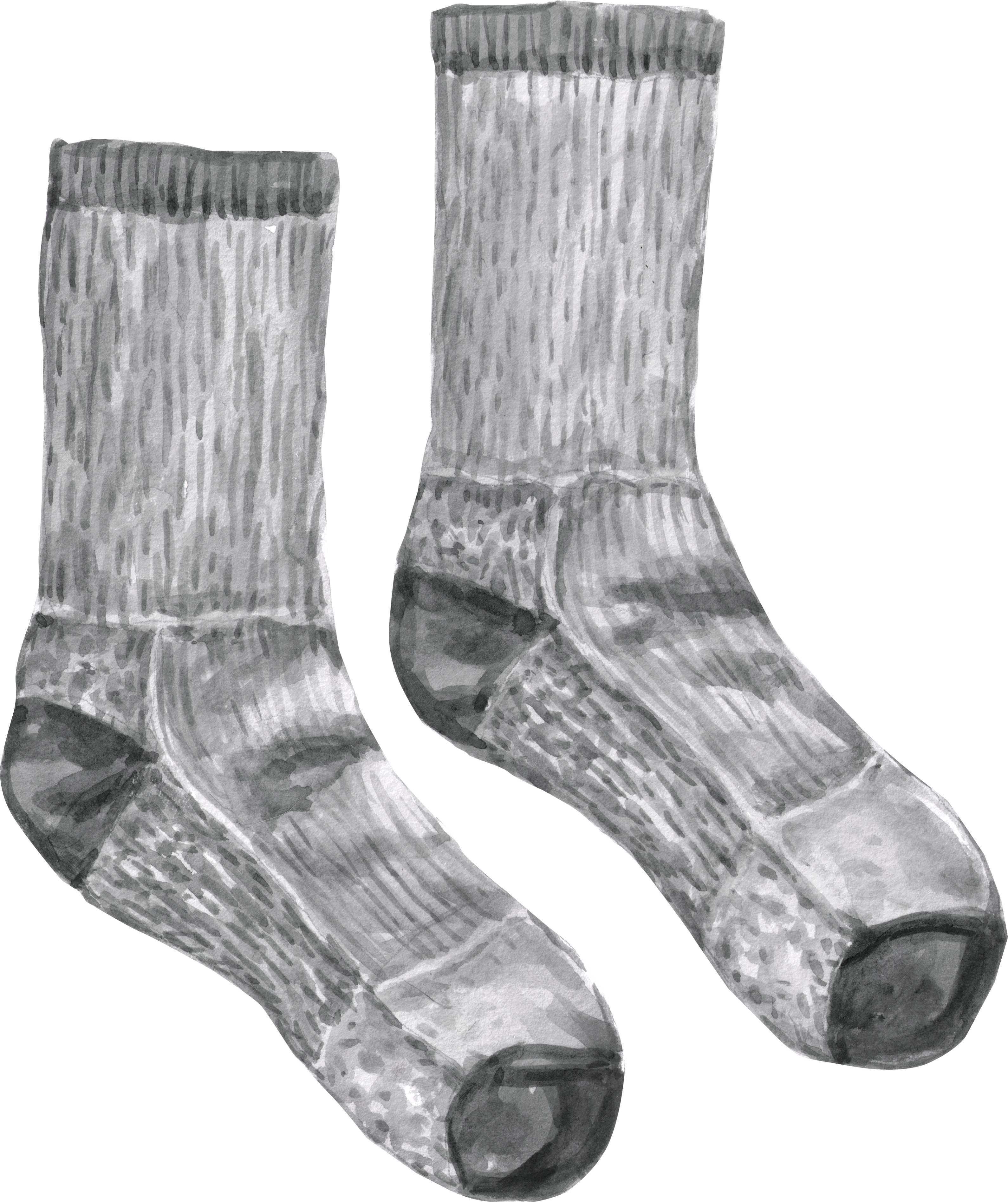 Boxer briefs and hiker socks | Illustration: Galichws/Fiverr