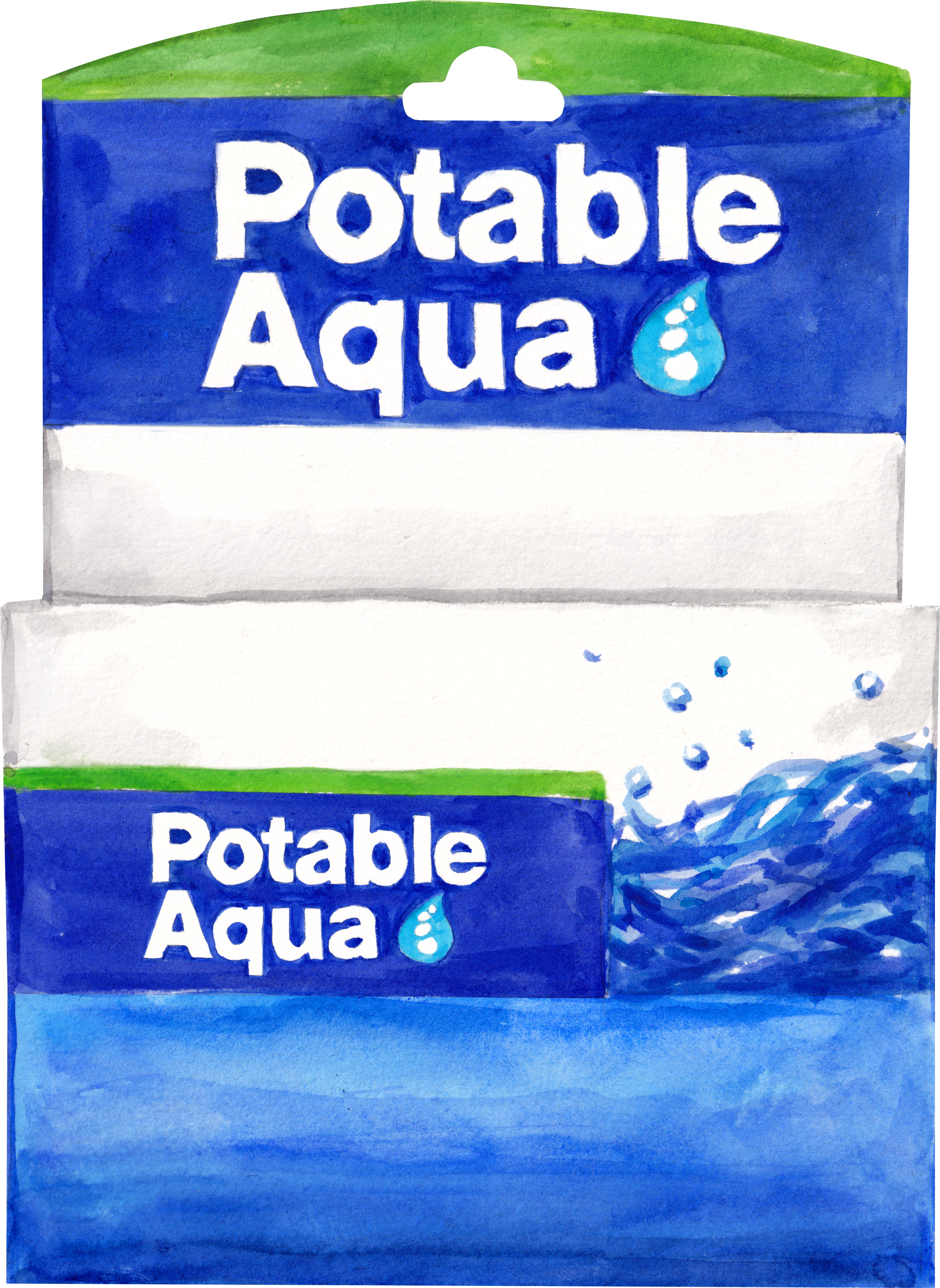 Potable Aqua chlorine dioxide tablets | Illustration: Galichws/Fiverr