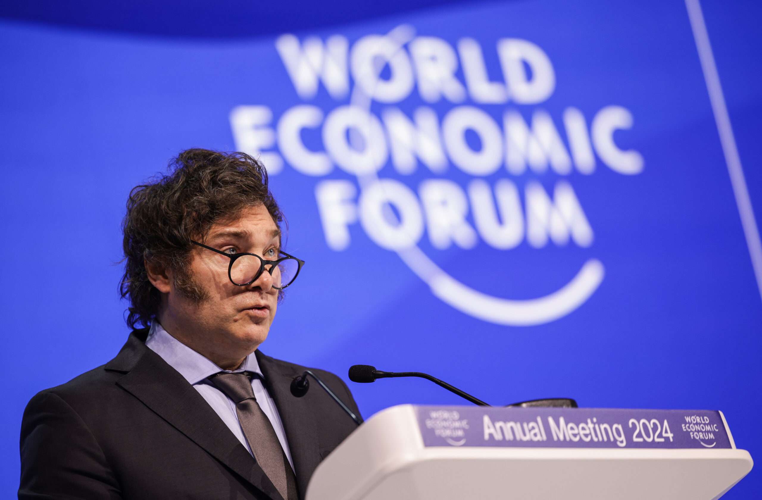 Javier Milei Tells World Leaders: 'The State Is Not The Solution'