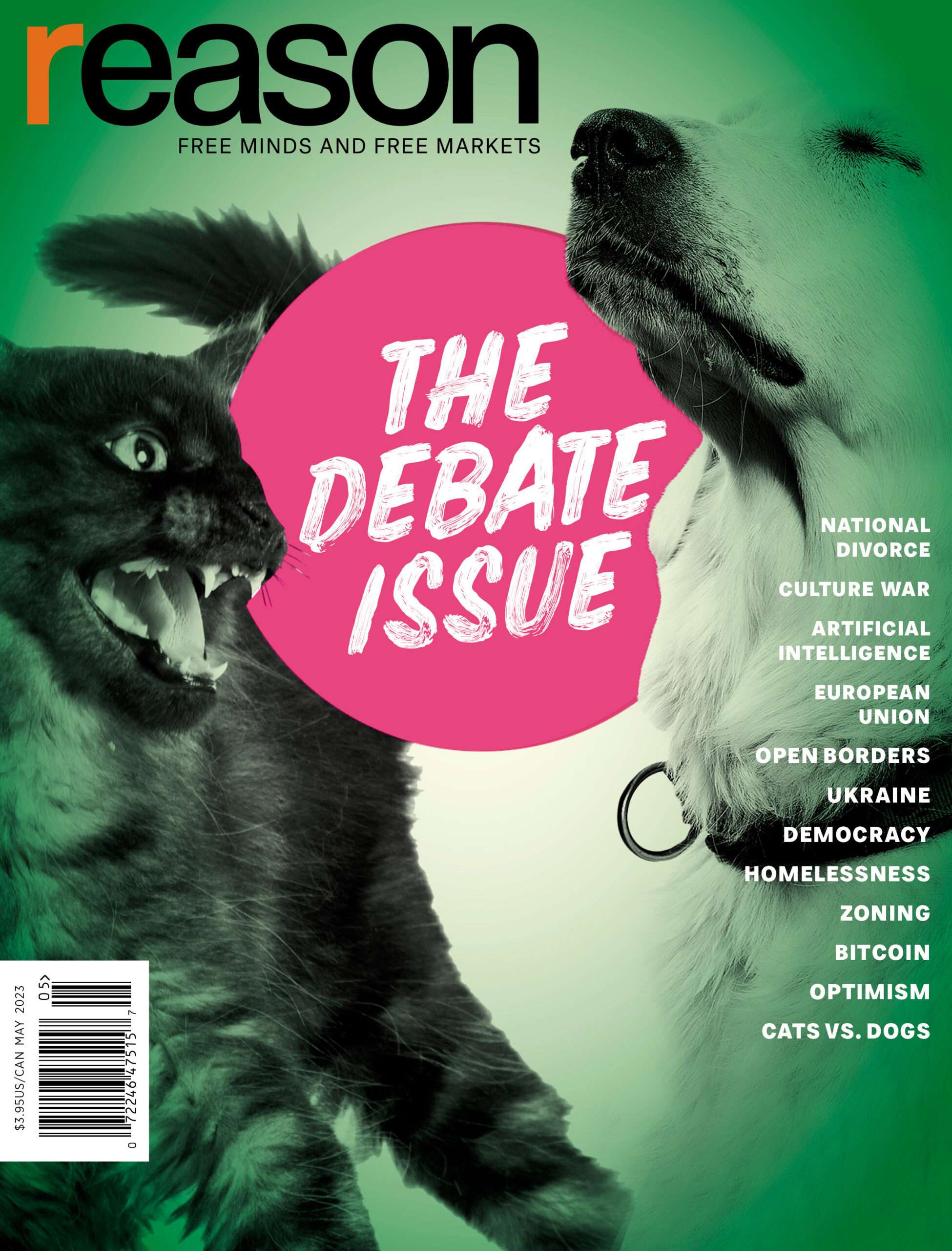 cover of Reason's debate issue | Reason