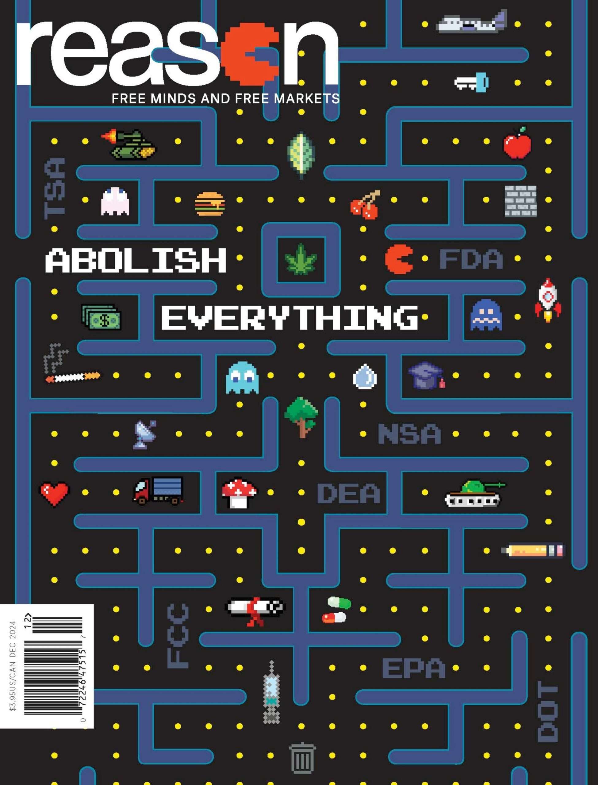 cover of Reason's Abolish Everything issue | Reason