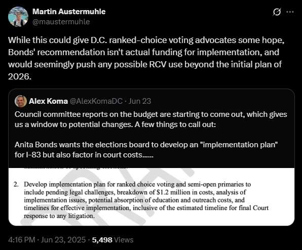 Screenshot of Tweet
