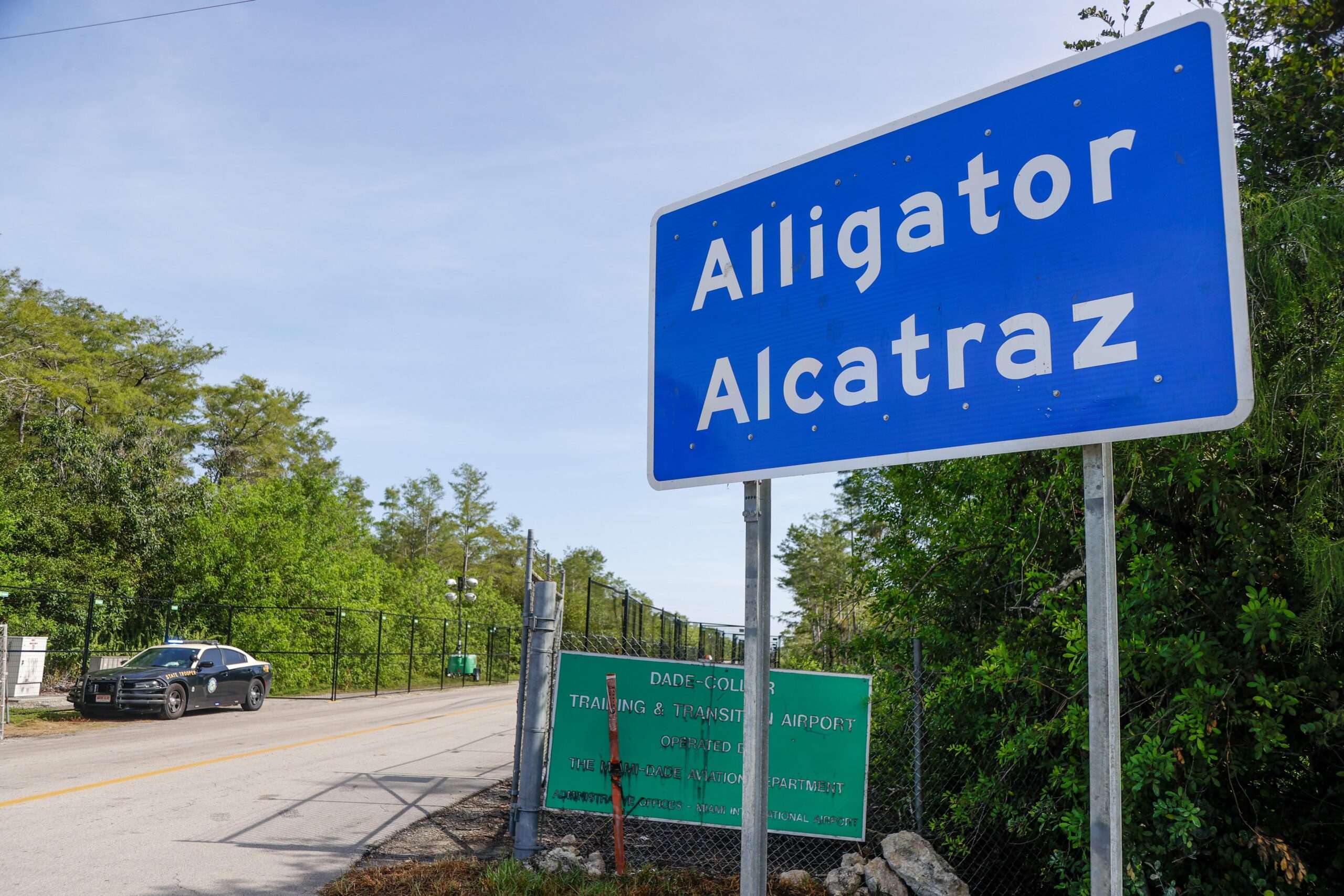 Hundreds of 'Alligator Alcatraz' Detainees Don't Have Criminal Records