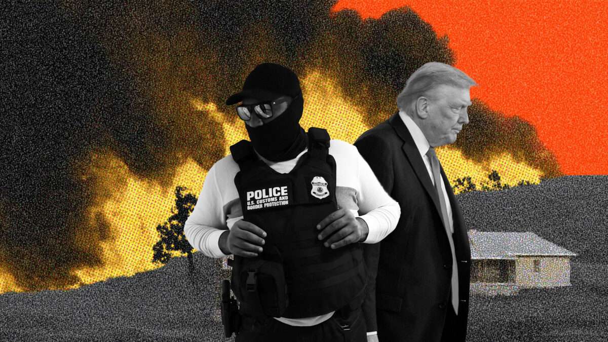 Why Is Trump's Border Patrol Arresting Firefighters During a Wildfire?