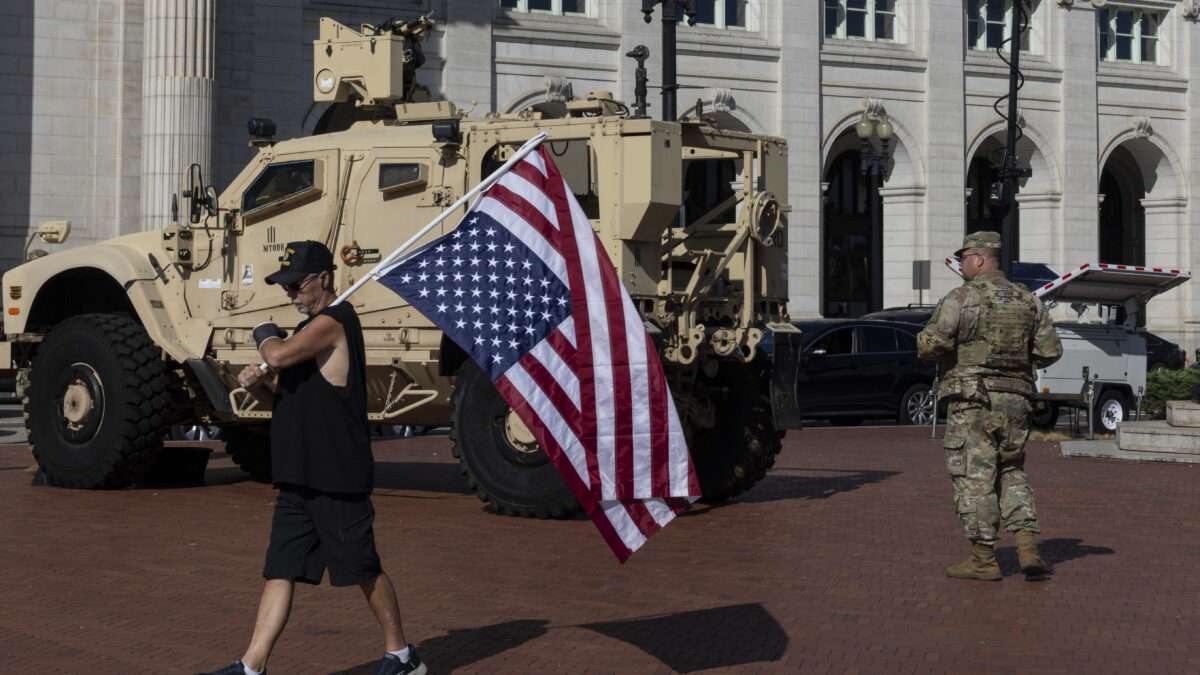 Americans Don't Actually Like Trump's Bad Guy Posturing on Immigration and the Military