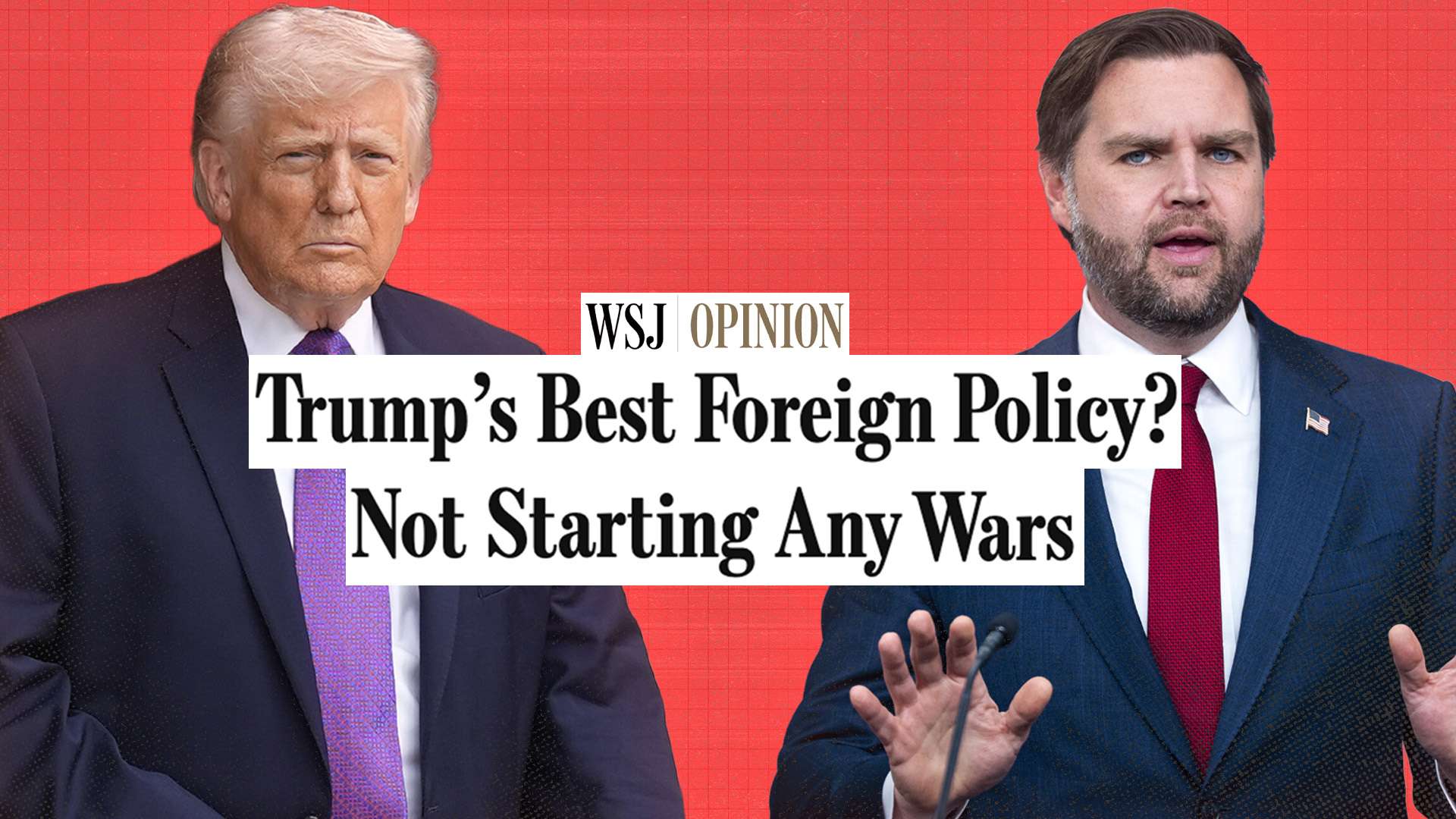 Trump and Vance Promised 'No New Wars.' What Happened To That?