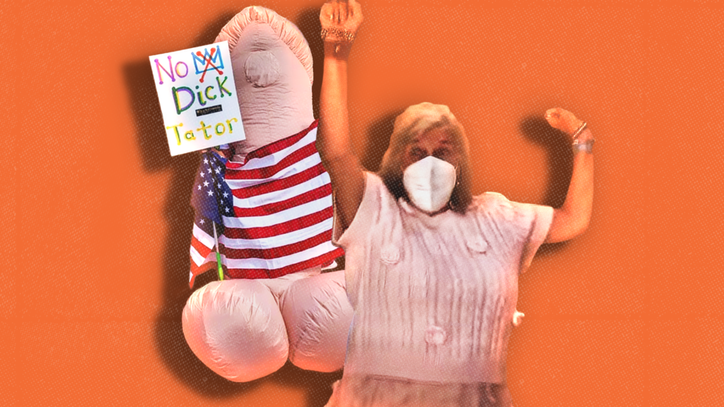 62-Year-Old Protester Acquitted on All Charges for Wearing Penis Costume