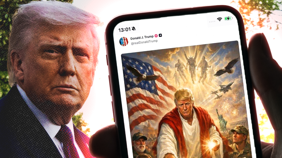 Trump's Reaction to the Jesus Flap Compounds Concerns About His Mental Acuity